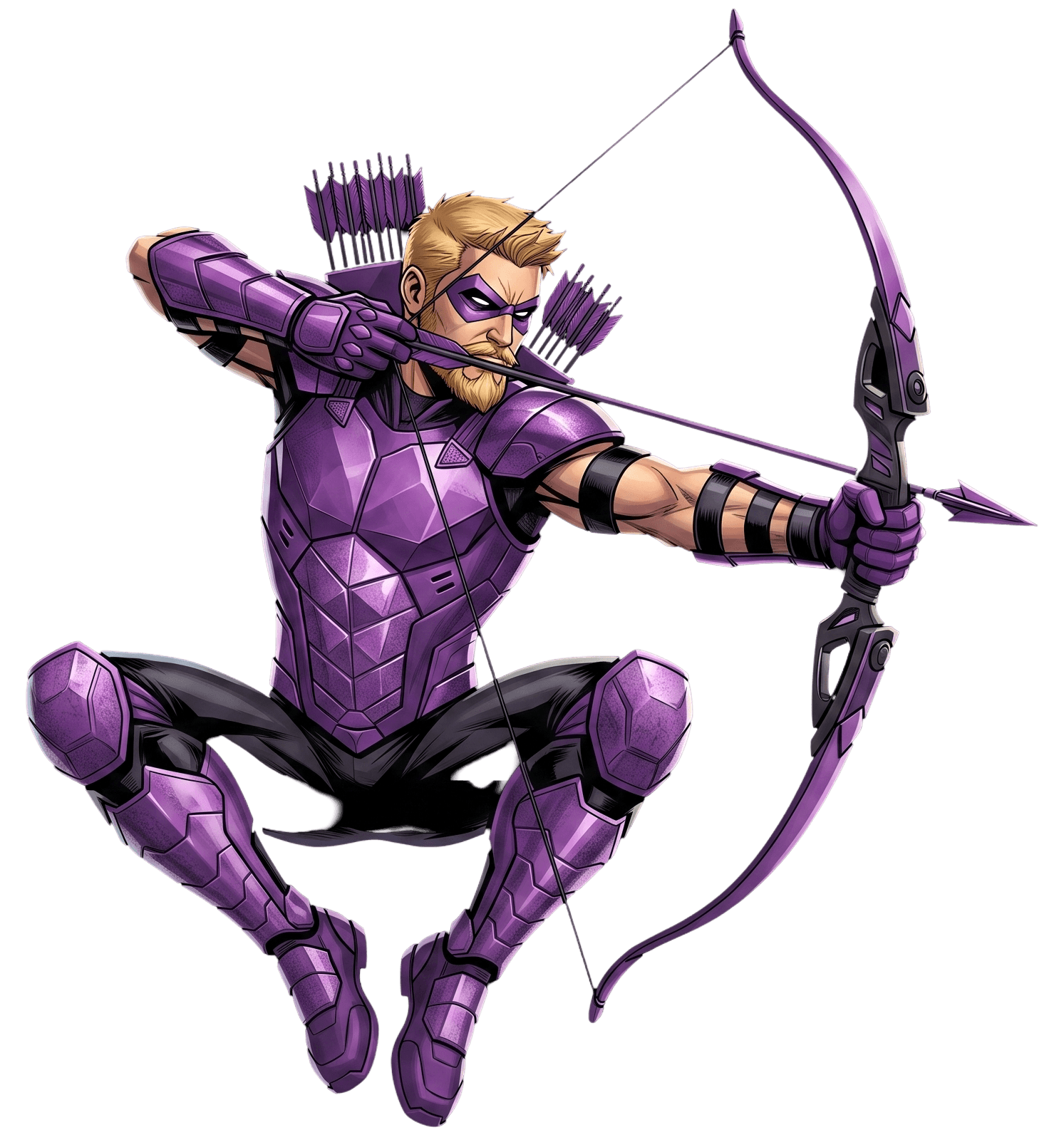 Purple Arrow Character